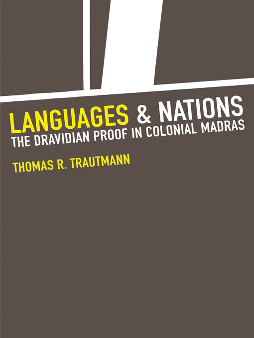 Title details for Languages and Nations by Thomas R. Trautmann - Wait list